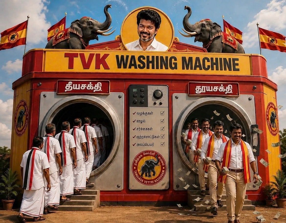 விஜய்க்கு ஊழலைப் பற்றி பேசுவதற்கு யோக்கியதை இருக்கிறது? - பட்டியலிட்டு பதிலடி கொடுத்த முரசொலி!