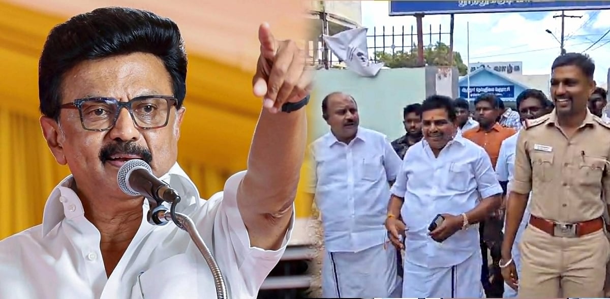 “அனிதா ராதாகிருஷ்ணன் கைது.. போலீஸ் ராஜ்ஜியம்.. இந்த ஆணவம் அழிவிற்கு வழி”: மு.க.ஸ்டாலின் கடும் எச்சரிக்கை!