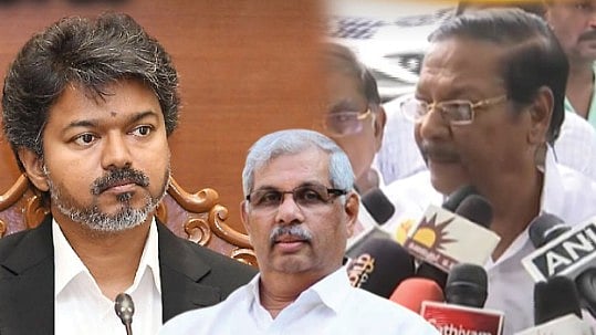 "ஆள் பிடிப்பதற்காகவே த.வெ.க ஆட்சி நடக்கிறது!" - ஆளுநரிடம் ஆர்.எஸ்.பாரதி அடுக்கடுக்கான குற்றச்சாட்டு!
