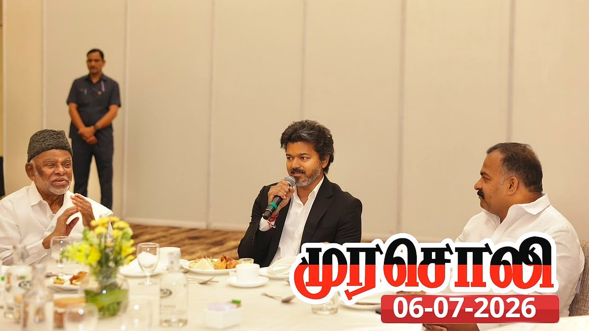 “விஜயின் முகத்திரை கொஞ்சம் கொஞ்சமாக விரைவில் கிழியும்” : முரசொலி தலையங்கம்!