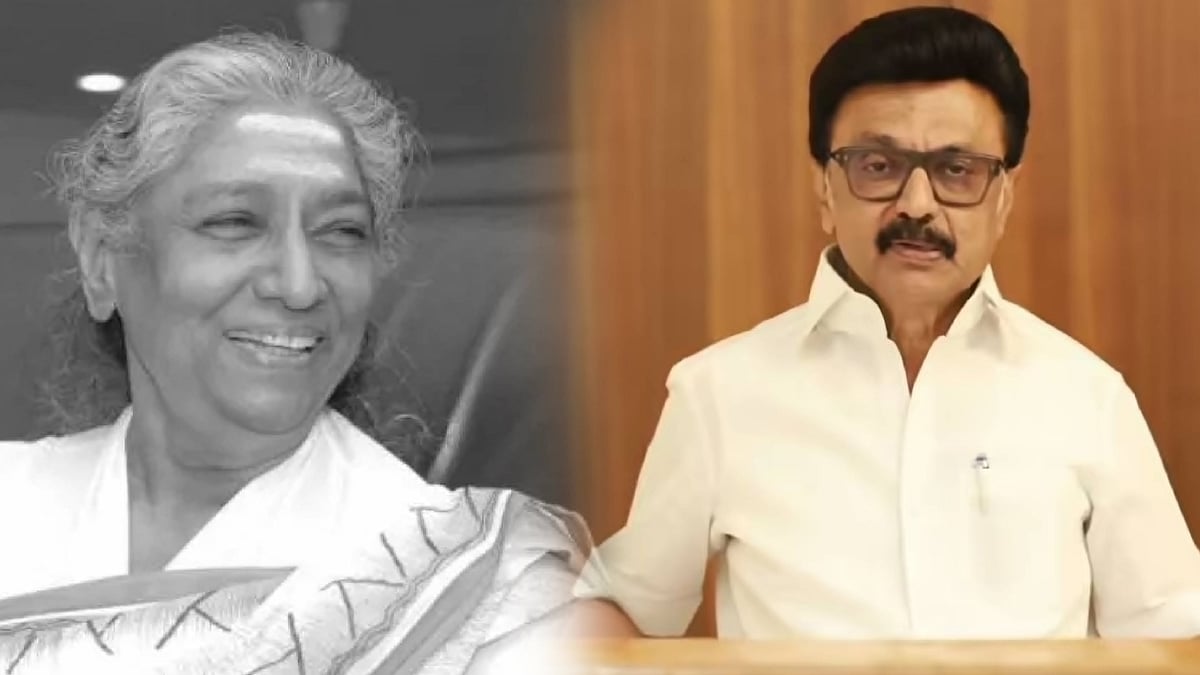“இனிமையும் இளமையும் மாறாத குரல்.. கானகோகிலம் எஸ்.ஜானகி மறைவு பேரிழப்பு” - திமுக தலைவர் மு.க.ஸ்டாலின்!
