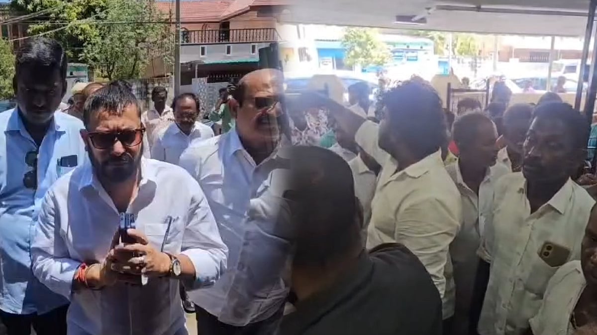 ‘தவெக அமைச்சர் ஸ்ரீநாத்-ன் அலட்சியம்.. 4 மணிநேரத்திற்கும் மேலாக மக்கள் காத்திருப்பு’ - முழு விவரம் உள்ளே!