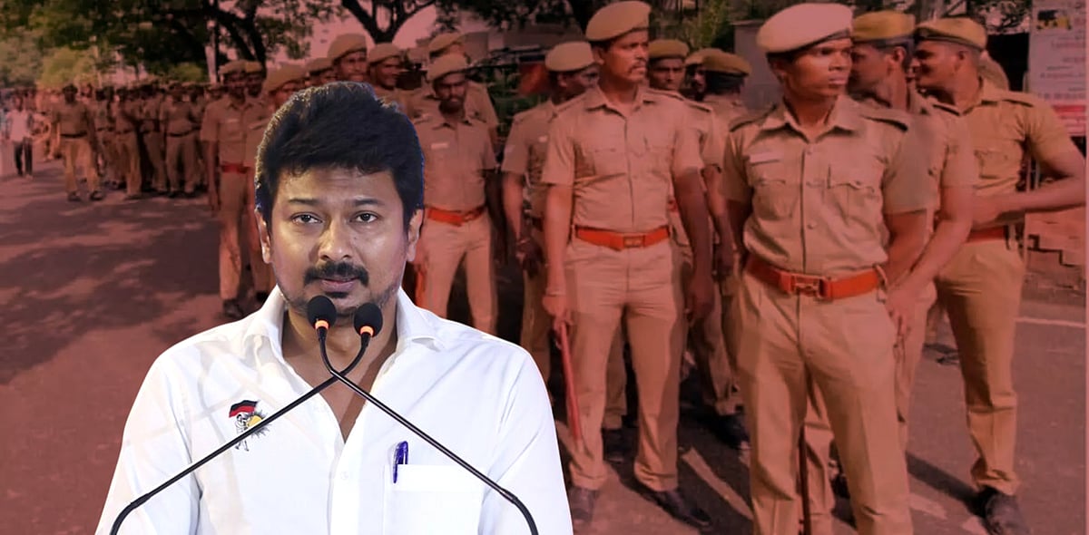 “காவல்துறை பணிக்காக காத்திருக்கும் லட்சக்கணக்கான இளைஞர்களுக்கு பெரும் ஏமாற்றம்!” : உதயநிதி ஸ்டாலின்!