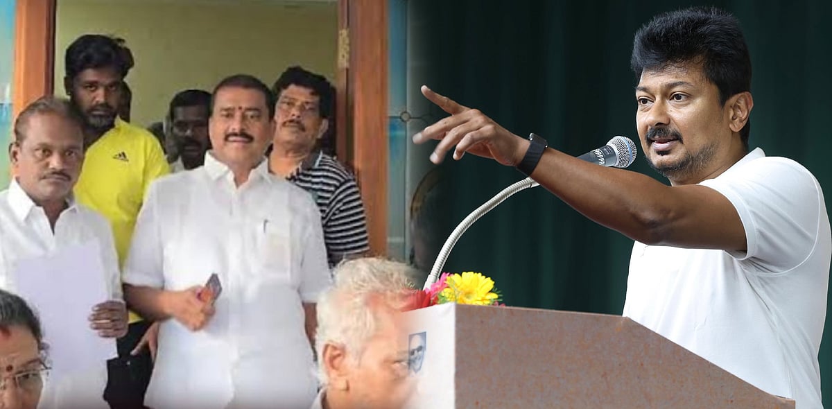 “பேசினாலே கைது என்ற த.வெ.க அரசின் அராஜகத்தை மக்கள் பார்த்துக்கொண்டு இருக்கிறார்கள்!” : உதயநிதி ஸ்டாலின்!