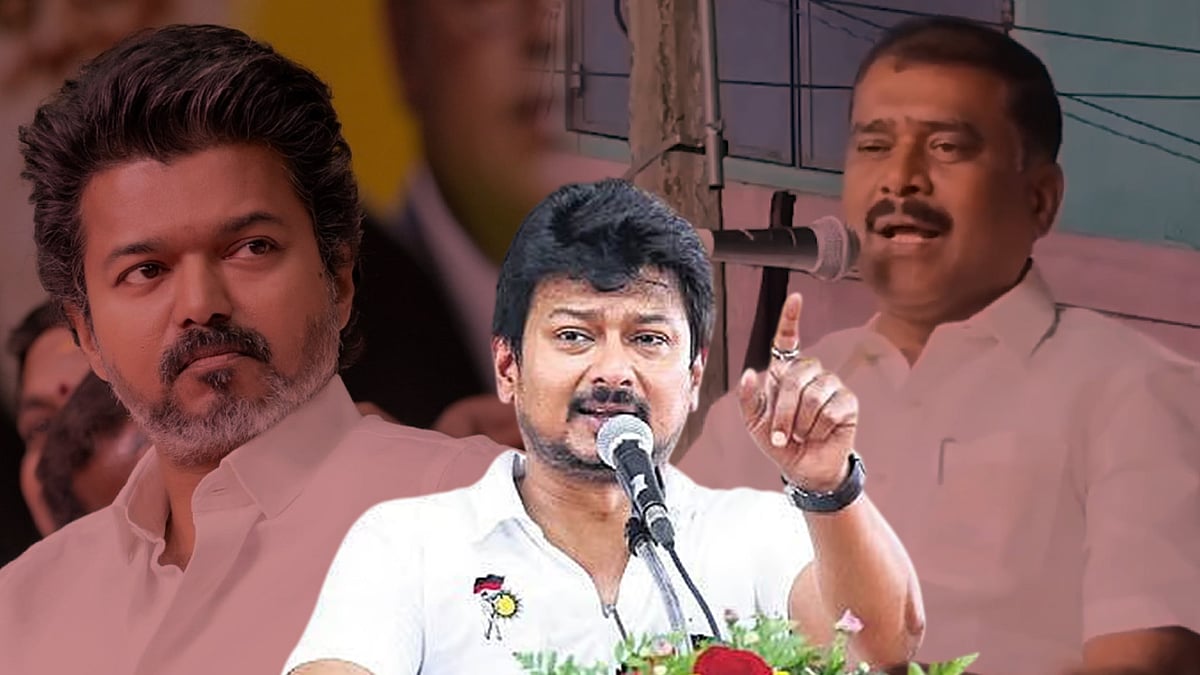 “பேசினாலே கைது என்ற த.வெ.க அரசின் அராஜகத்தை மக்கள் பார்த்துக்கொண்டு இருக்கிறார்கள்!” : உதயநிதி ஸ்டாலின்!