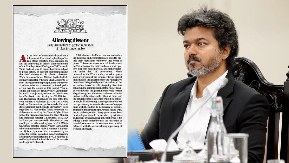 “பத்திரிகையின் நடுப்பக்கம் ‘விஜய்யின்’ தலையில் நங்கு நங்கென்று குட்டியிருக்கிறது!” : மு.க.ஸ்டாலின் பதிவு!