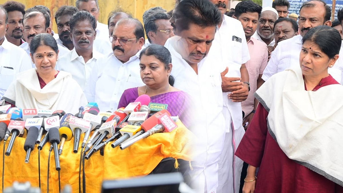 “அச்சுறுத்தல், கைதுகளுக்கு திமுக-வினர் அஞ்ச மாட்டார்கள்.. அனைத்திற்கும் தயார்” - கனிமொழி எம்.பி!