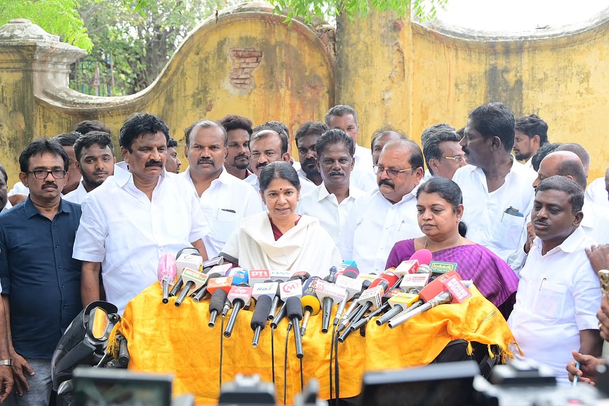 “அச்சுறுத்தல், கைதுகளுக்கு திமுக-வினர் அஞ்ச மாட்டார்கள்.. அனைத்திற்கும் தயார்” - கனிமொழி எம்.பி!