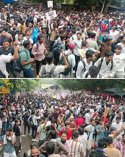 தி.மு.க-வின் கோரிக்கையை இன்று கையில் எடுத்துள்ள இளைஞர்கள் : டெல்லியில் மாபெரும் போராட்டம் - முரசொலி!