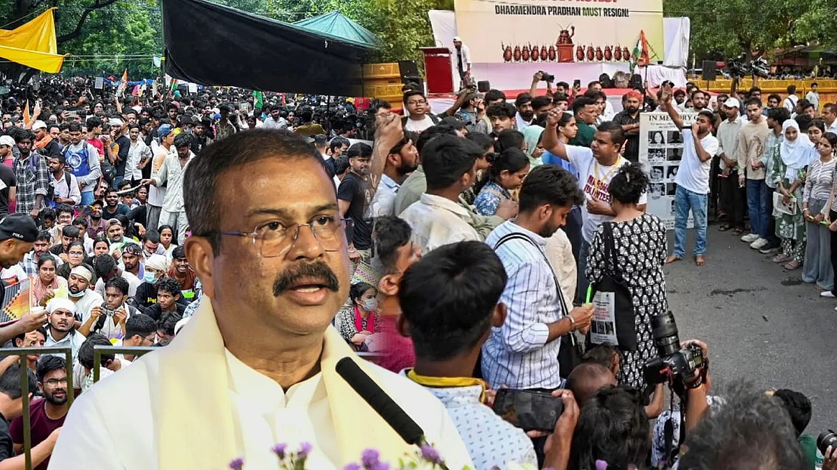 தர்மேந்திர பிரதான் ராஜினாமா; நீட் எதிர்ப்பு போராட்டம் முடிவு