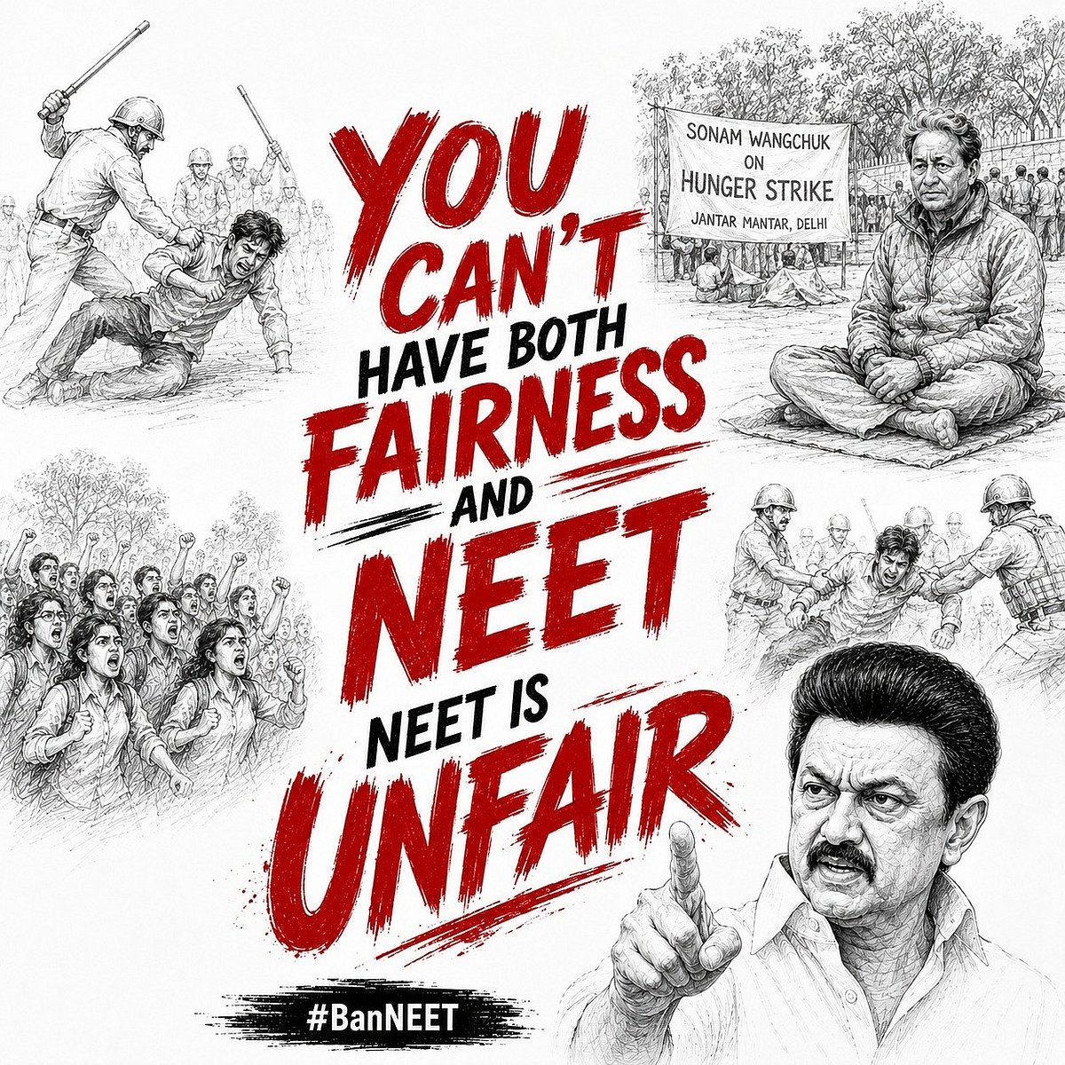 “நீட் தேர்வு ரத்துதான் நிரந்தரத் தீர்வு; அதைத்தான் நாடு எதிர்பார்க்கிறது!” : முரசொலி தலையங்கம்!