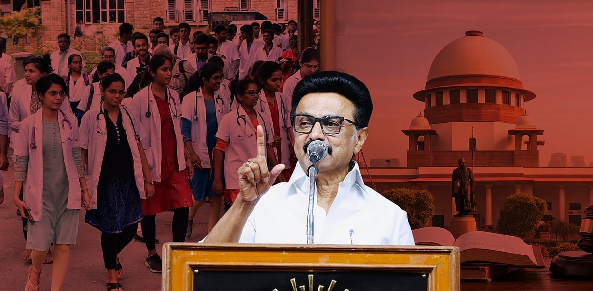 “தமிழ்நாட்டின் உயர்சிறப்பு மருத்துவ இடங்களைக் காற்றில் பறக்கவிட்ட த.வெ.க அரசு!” : மு.க.ஸ்டாலின் கண்டனம்!