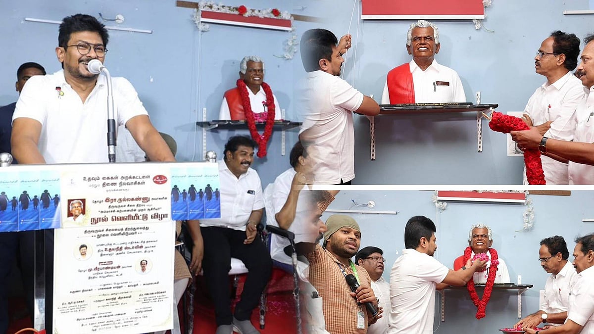 “தோழர் நல்லகண்ணு சிலை திறப்பு.. கலைஞர் சொன்ன வார்த்தை” : உதயநிதி ஸ்டாலின் நெகிழ்ச்சி பேச்சு!