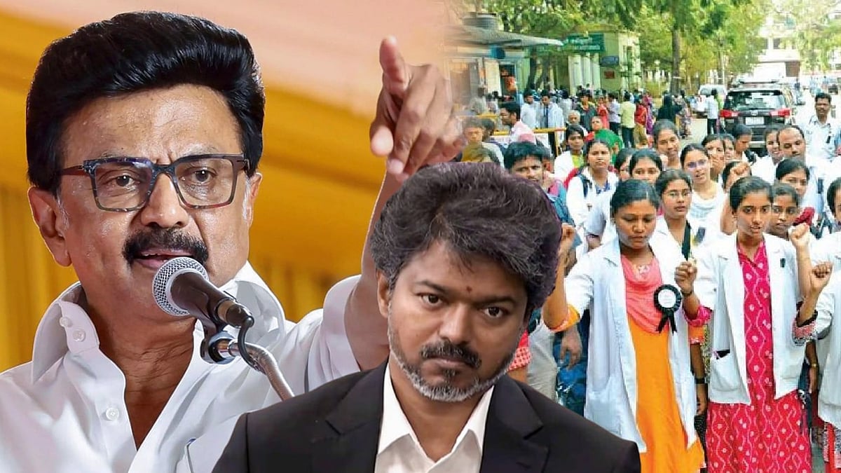 “தமிழ்நாட்டின் உயர்சிறப்பு மருத்துவ இடங்களைக் காற்றில் பறக்கவிட்ட த.வெ.க அரசு!” : மு.க.ஸ்டாலின் கண்டனம்!