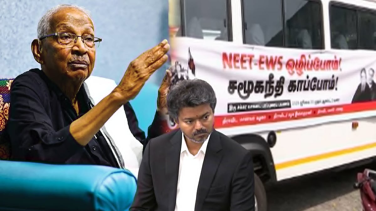 சமூகநீதிப் பிரச்சினையில் கை வைப்பது, சமூக விரோதச் செயலே : த.வெ.க அரசுக்கு கி.வீரமணி கடும் கண்டனம்!