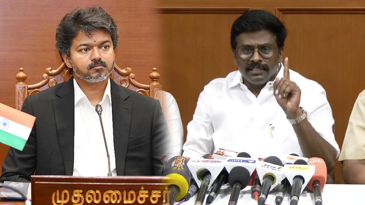 “முதல்வர் விஜய்க்கு ஏன் ஈகோ.. அமைச்சர் நிர்மல்குமார் திமுக-வைப் பற்றி பேசினால்”: எச்சரித்த பரந்தாமன்!