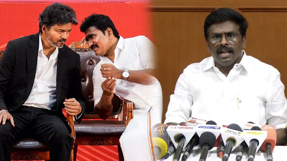 “முதல்வர் விஜய்க்கு ஏன் ஈகோ.. அமைச்சர் நிர்மல்குமார் திமுக-வைப் பற்றி பேசினால்”: எச்சரித்த பரந்தாமன்!
