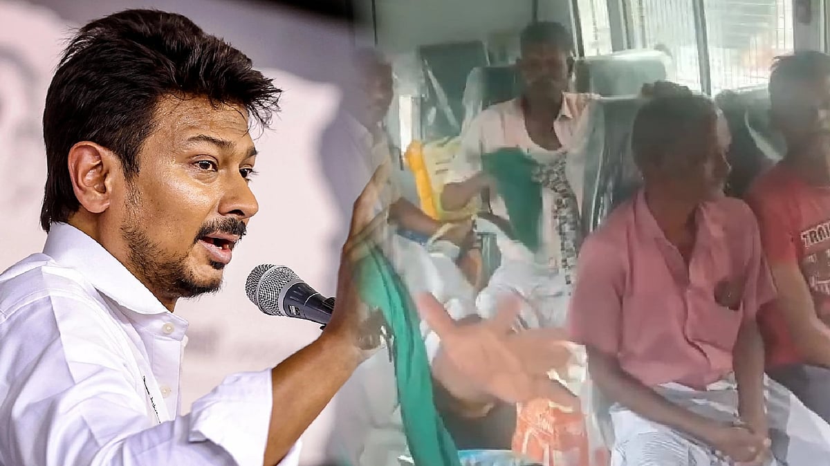 தமிழ்நாட்டு விவசாயிகள் நாக்பூரில் கைது.. நடுவழியில் ரயிலில் இருந்து இறக்கம் : உதயநிதி ஸ்டாலின் கண்டனம்!
