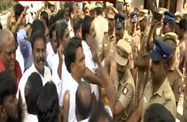 “நாளை விவசாயிகளுக்கு ஆதரவாக கேள்வி எழுப்புவேன்..” - கர்ஜித்த உதயநிதி.. போலீசை ஏவிய தவெக அரசு!