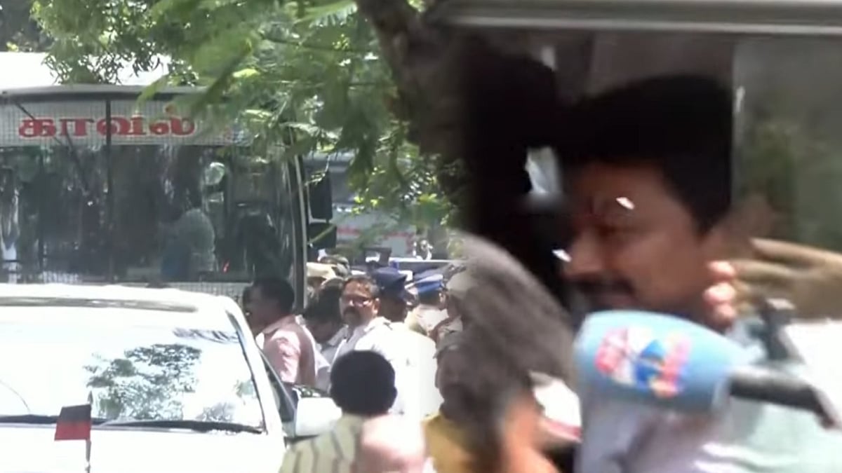 எதிர்க்கட்சித் தலைவர் உதயநிதி கைது... நீதிமன்ற உத்தரவை மீறி அராஜகத்தில் ஈடுபடும் தவெக அரசு!