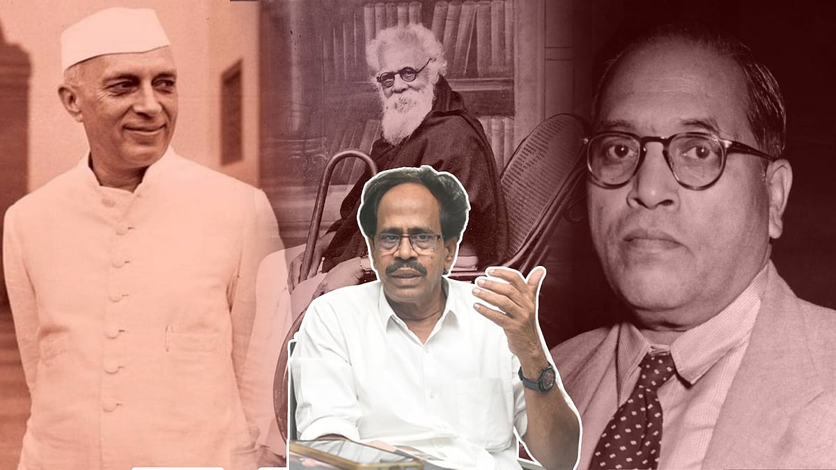 “தந்தை பெரியார், அம்பேத்கர் பெயர் நீக்கம் என்பது ஒரு திட்டமிட்டச் செயல்!”: மு.வீரபாண்டியன் கடும் கண்டனம்!