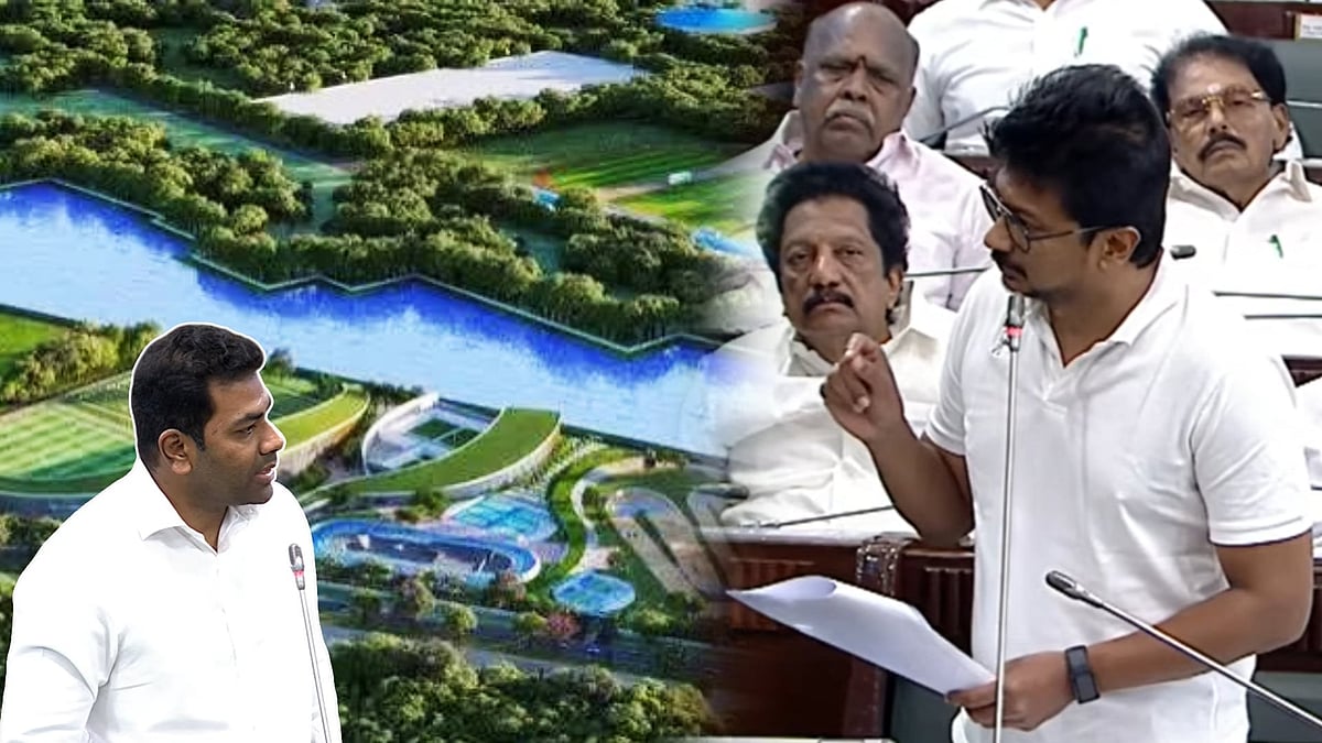 குளோபல் ஸ்போர்ட்ஸ் சிட்டி திட்டம் கைவிட்டது ஏன்? : பேரவையில் உதயநிதி ஸ்டாலின் கேள்வி!