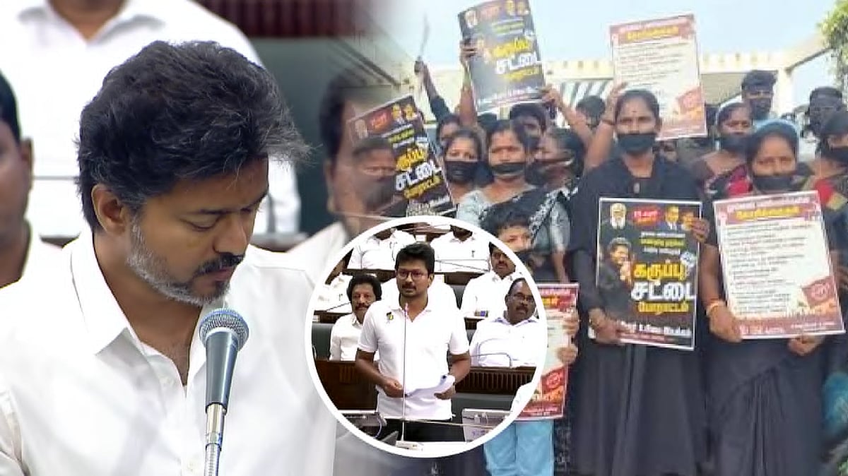 தூய்மைப் பணியாளர்கள் போராட்டம் : சட்டப்பேரவையில் எதிர்க்கட்சித் தலைவர் உதயநிதி ஸ்டாலின் பேசியது என்ன?