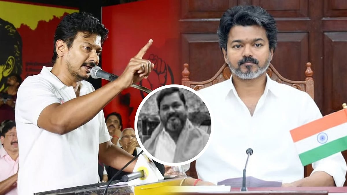 தொடரும் கொலைகள் : “குற்றவாளிகள் எல்லாம் தஞ்சமாகும் குப்பைத் தொட்டி...” - த.வெ.க.வை விமர்சித்த உதயநிதி !