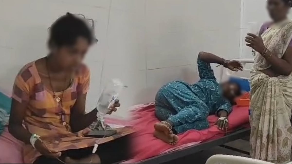 வெளியான அதிர்ச்சி காணொளி.. தவெக அரசின் அலட்சியம்.. நோயாளிகளே குளுக்கோஸ் பாட்டிலை பிடித்து சிகிச்சை!