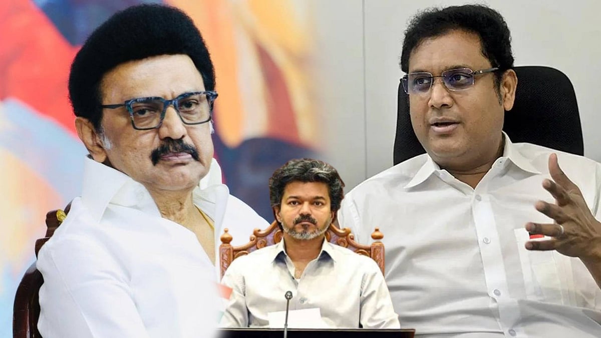 “ஒரு போராளியின் வீரத்தழும்பு.. அது அவமானமல்ல, பெருமிதம்”: முதல்வர் விஜய்க்கு டி.ஆர்.பி. ராஜா பதிலடி!