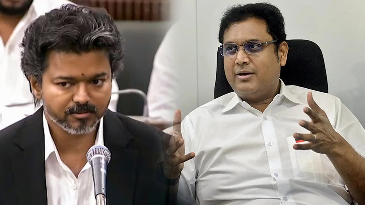 “ஒரு போராளியின் வீரத்தழும்பு..  அது அவமானமல்ல, பெருமிதம்”: முதல்வர் விஜய்க்கு டி.ஆர்.பி. ராஜா பதிலடி! 