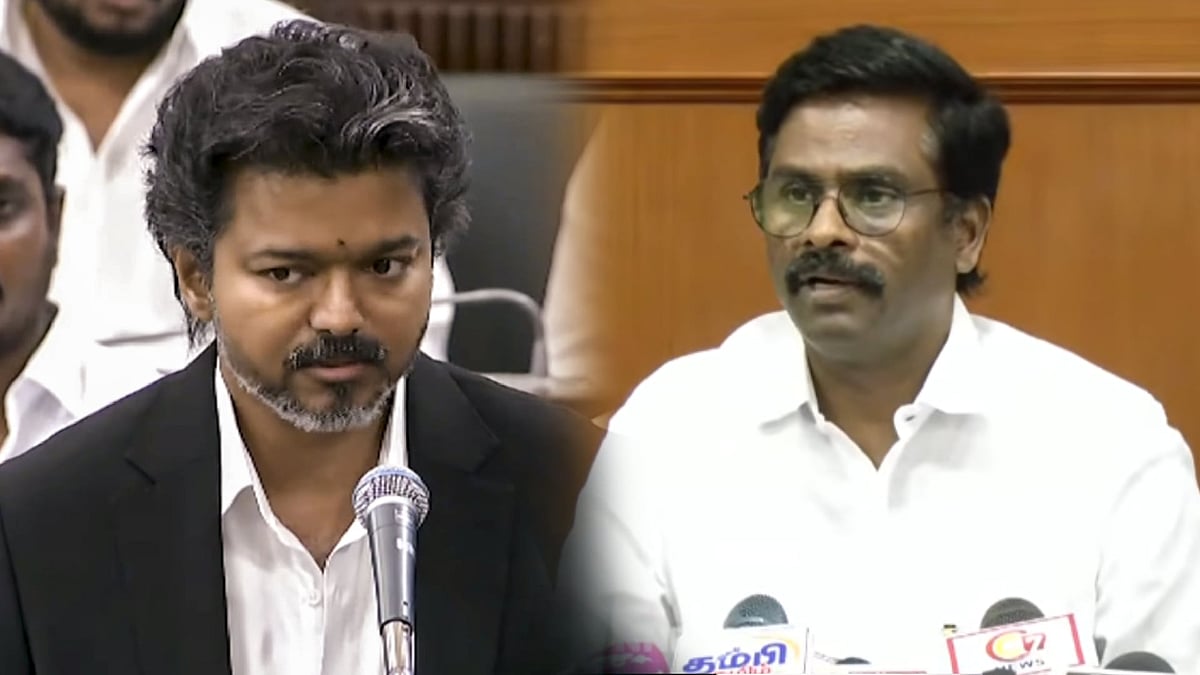 “எல்லாவற்றையும் செய்துவிட்டு வீட்டுக்குப்போய் ட்வீட்டா” : முதல்வர் விஜய்க்கு இ.பரந்தாமன் கடும் கண்டனம்!