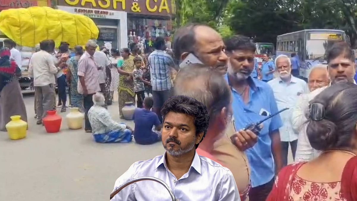 முதலமைச்சர் விஜய் தொகுதியின் அவலம்.. 6 நாட்களாக தண்ணீர் இல்லை.. கோபத்துடன் வீதியில் இறங்கிய மக்கள்!