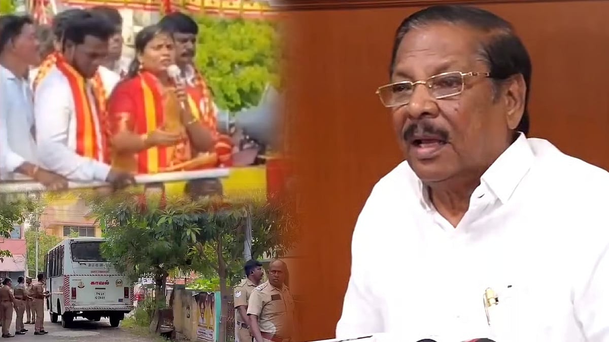 “லண்டன் போய் முதலீடு ஈர்த்த லட்சணம் என்னன்னு தெரிஞ்சு போச்சு..” - விஜயை வெளுத்து வாங்கிய ஆர்.எஸ்.பாரதி!