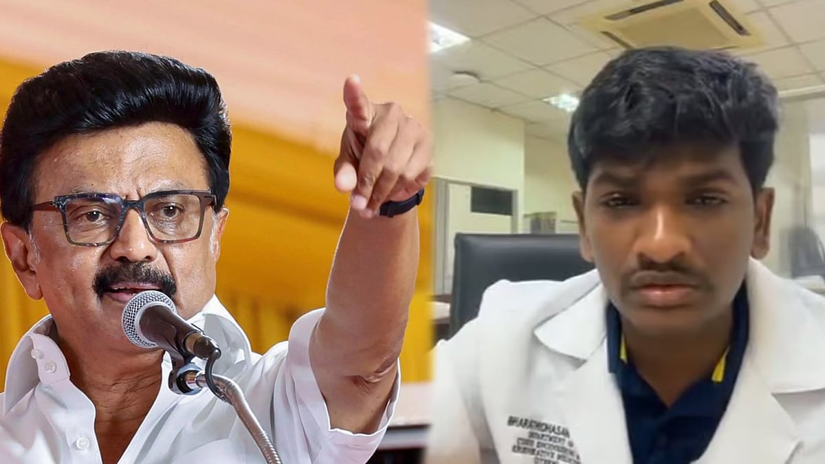 “தி.மு.க படிக்க வைக்கும்” : மாணவர் பாரதிதாசனுக்காக குரல் கொடுத்த மு.க.ஸ்டாலின்!
