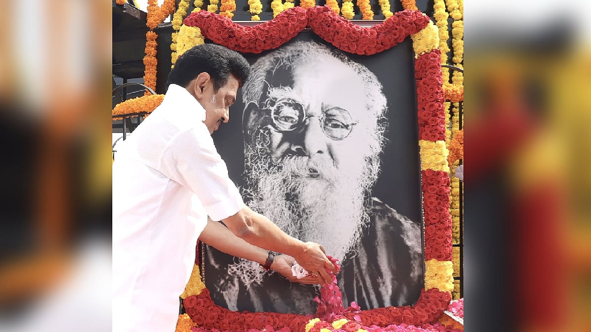 ‘பகுத்தறிவுப் பகலவன்’ தந்தை பெரியாருக்குப் புரட்சி வணக்கம்! : தி.மு.க தலைவர் மு.க.ஸ்டாலின் பதிவு!