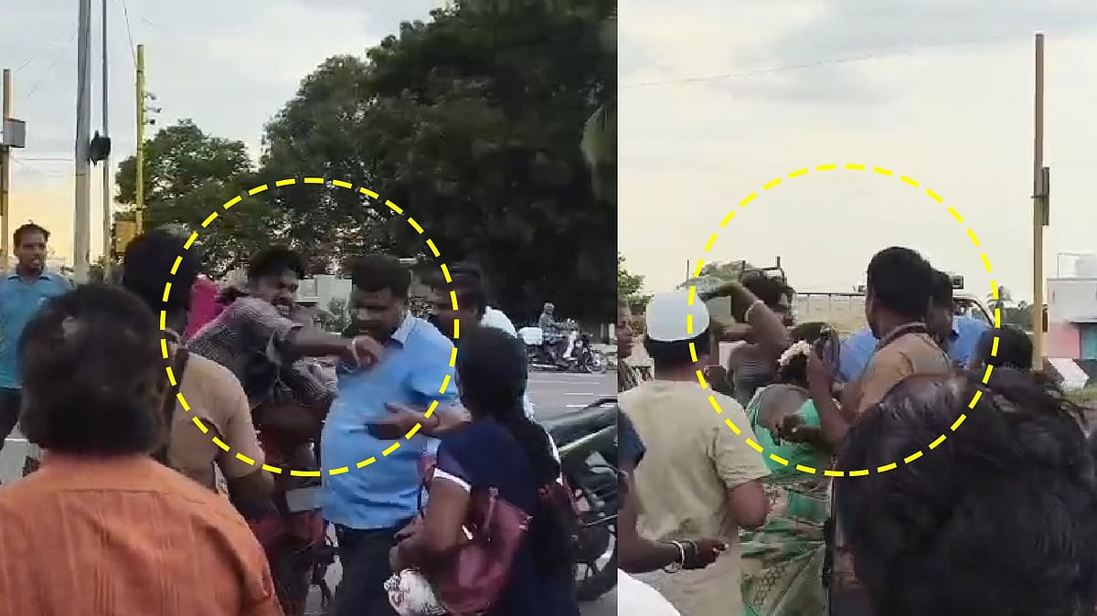“ஏ.. நிறுத்து...” - அரசுப்பேருந்தை வழிமறித்து ஓட்டுநரை தாக்கிய தவெக-வினர்.. மதுபோதையில் அட்ராசிட்டி! 