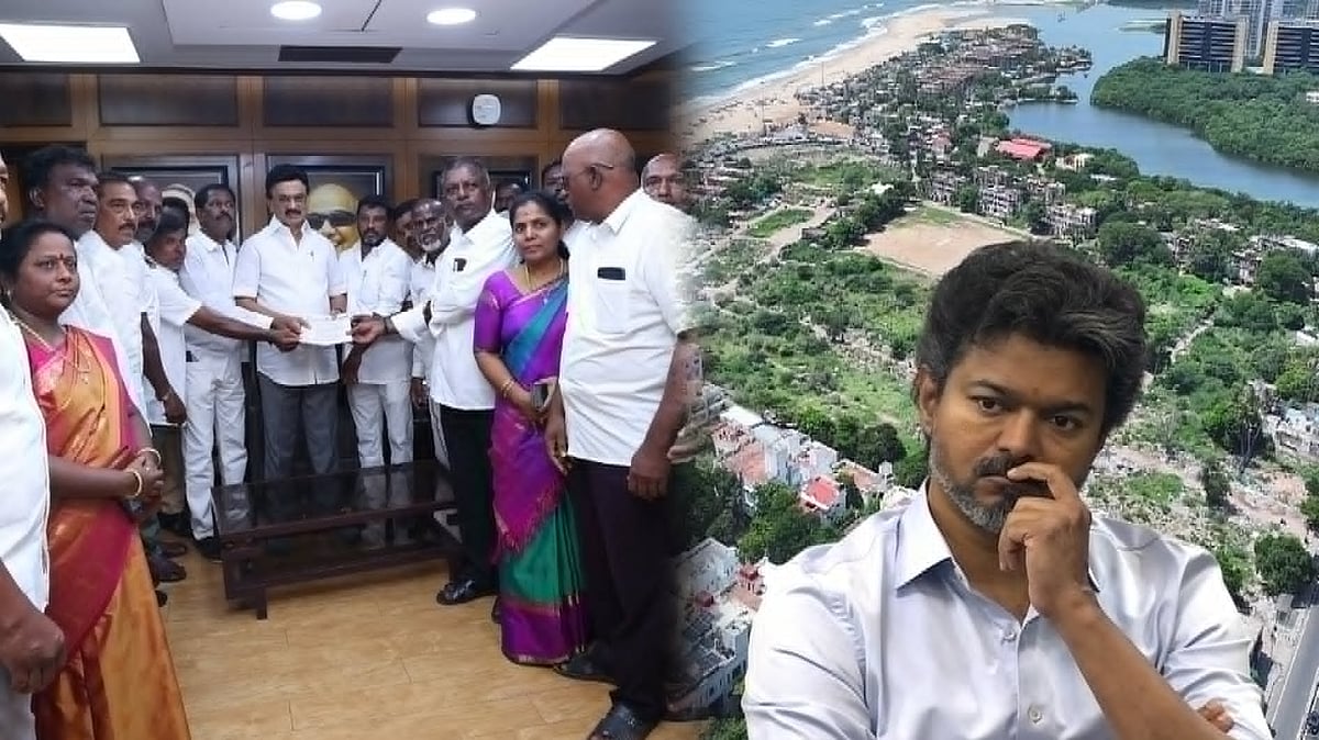 பட்டினப்பாக்கத்தில் தலைமை செயலகம் கட்டும் பணிகளைத் தொடர்ந்தால் : தவெக அரசுக்கு மு.க.ஸ்டாலின் எச்சரிக்கை!