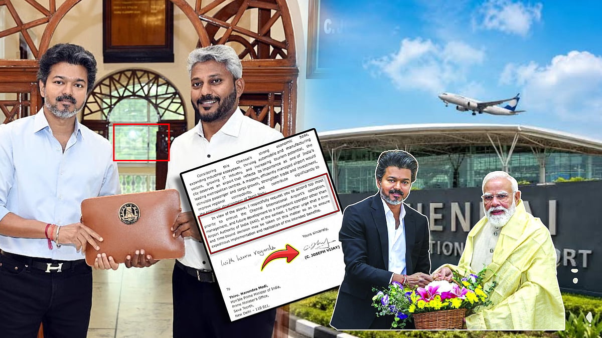 “Airport-ஐ தனியாருக்கு கொடுத்துடுங்க..”- TN Budget அன்றே மோடிக்கு கடிதம்.. கிழிந்த விஜயின் முகத்திரை!