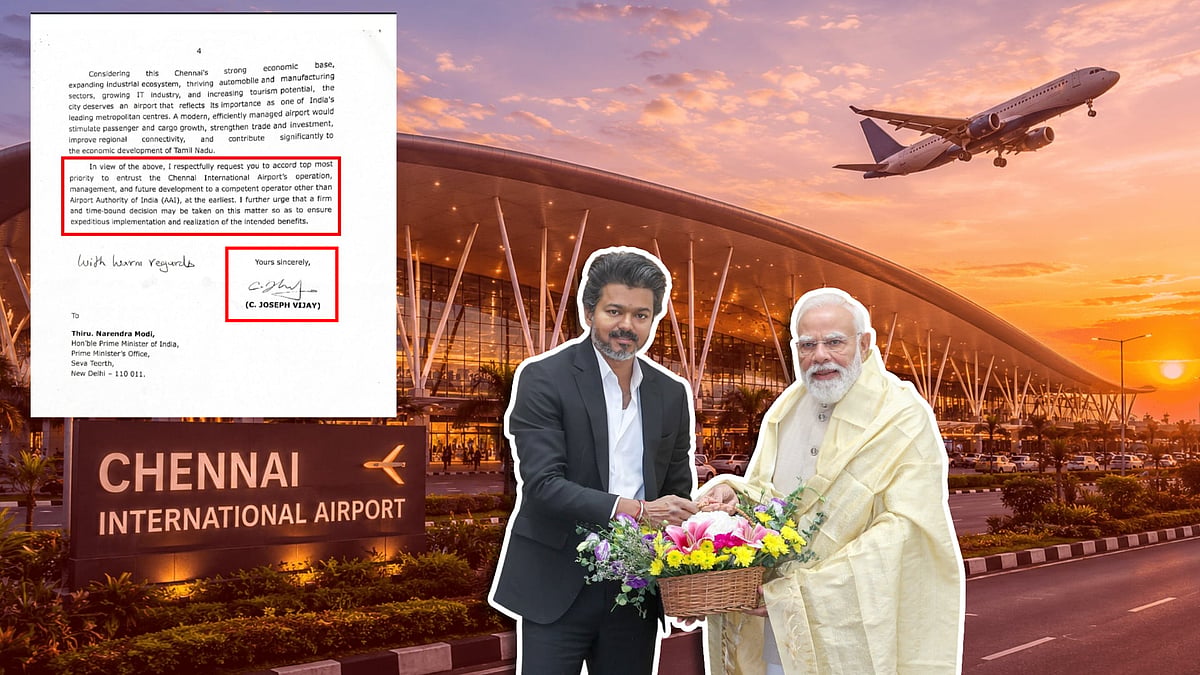 “Airport-ஐ தனியாருக்கு கொடுத்துடுங்க..”- TN Budget அன்றே மோடிக்கு கடிதம்.. கிழிந்த விஜயின் முகத்திரை!