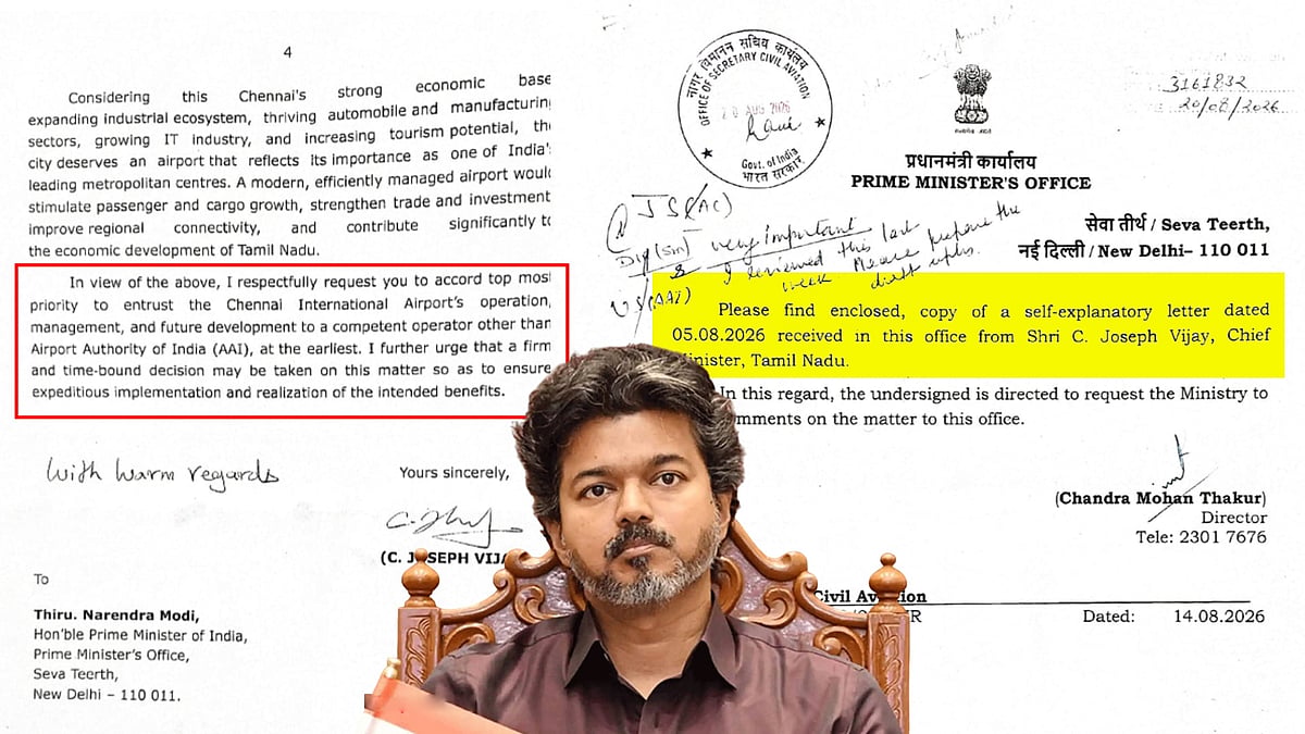 “Airport-ஐ தனியாருக்கு கொடுத்துடுங்க..”- TN Budget அன்றே மோடிக்கு கடிதம்.. கிழிந்த விஜயின் முகத்திரை!