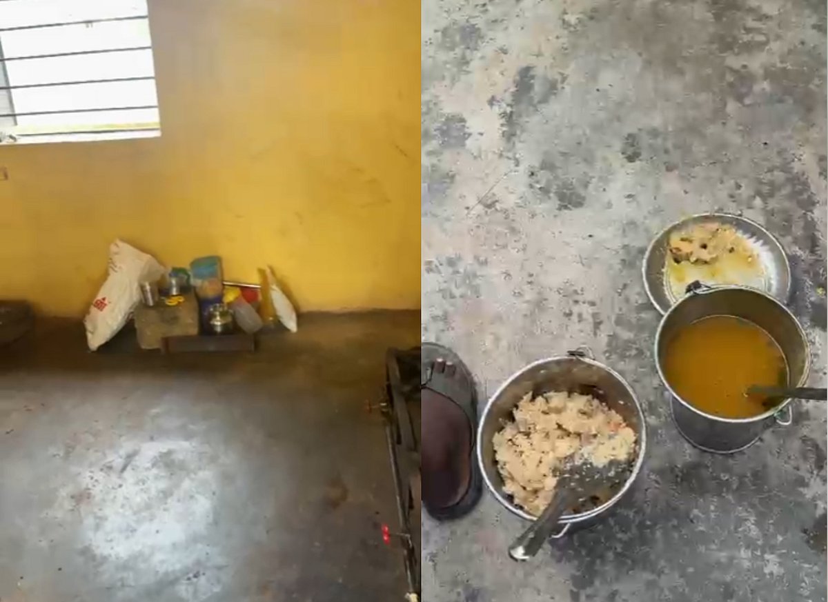 காலை உணவுத் திட்டம் : பல்லி விழுந்த சாப்பாடு.. தவெக அரசின் அலட்சியத்தால் 40 மாணவர்களுக்கு நேர்ந்த சோகம்!