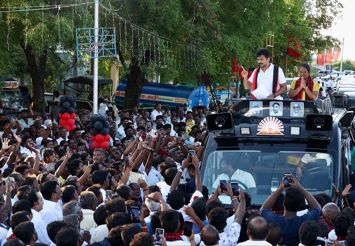 “அதிமுக MLA-களை Whole Sale-ல் வாங்கும் தவெக.. திணிக்கப்பட்ட இடைத்தேர்தல்” : தாராபுரத்தில் உதயநிதி பேச்சு!