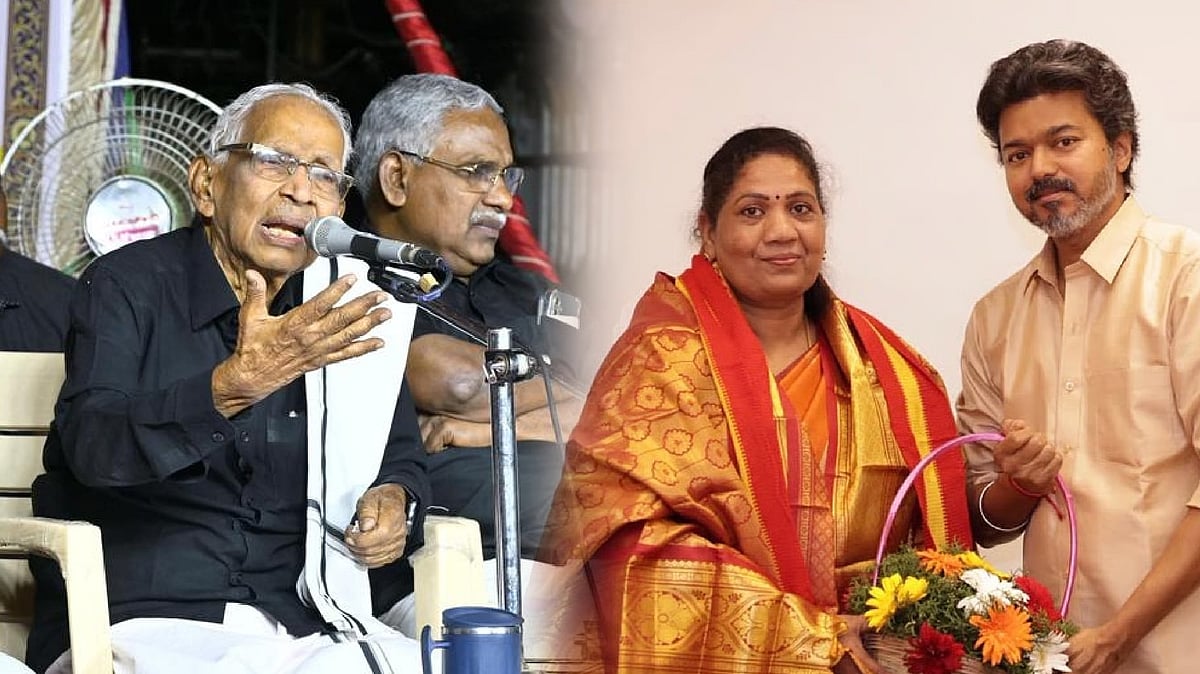 “ஜனநாயகத்தை கேலிக்கூத்தாக்கும் இடைத்தேர்தல்” : தாராபுரத்தில் கி.வீரமணி பேச்சு!