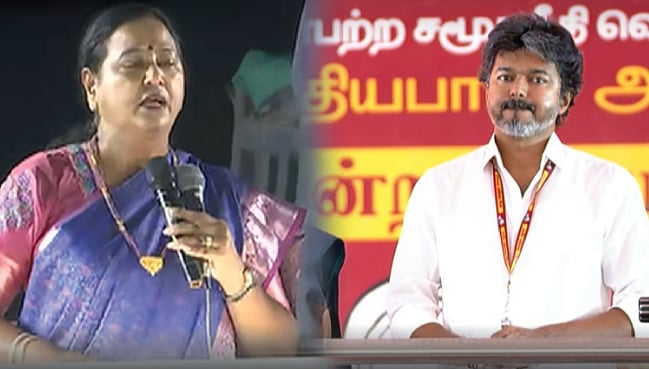 “விஜய்க்கு சொல்புத்தியும் இல்லை சுயபுத்தியும் இல்லை” :  தாராபுரத்தில் பிரேமலதா விஜயகாந்த் பேச்சு!