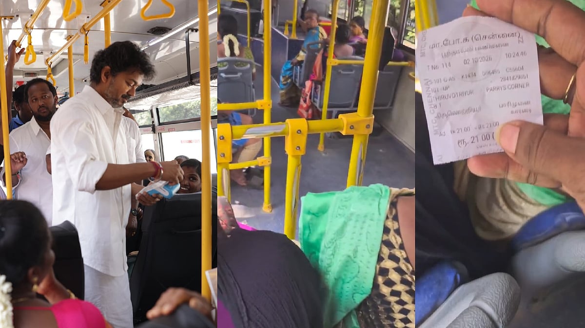 “வெற்றிப் பயணம் திட்டதிலும் த.வெ.க அரசின் பித்தலாட்டம்” : பெண்களிடம் கட்டணம் வசூல்!