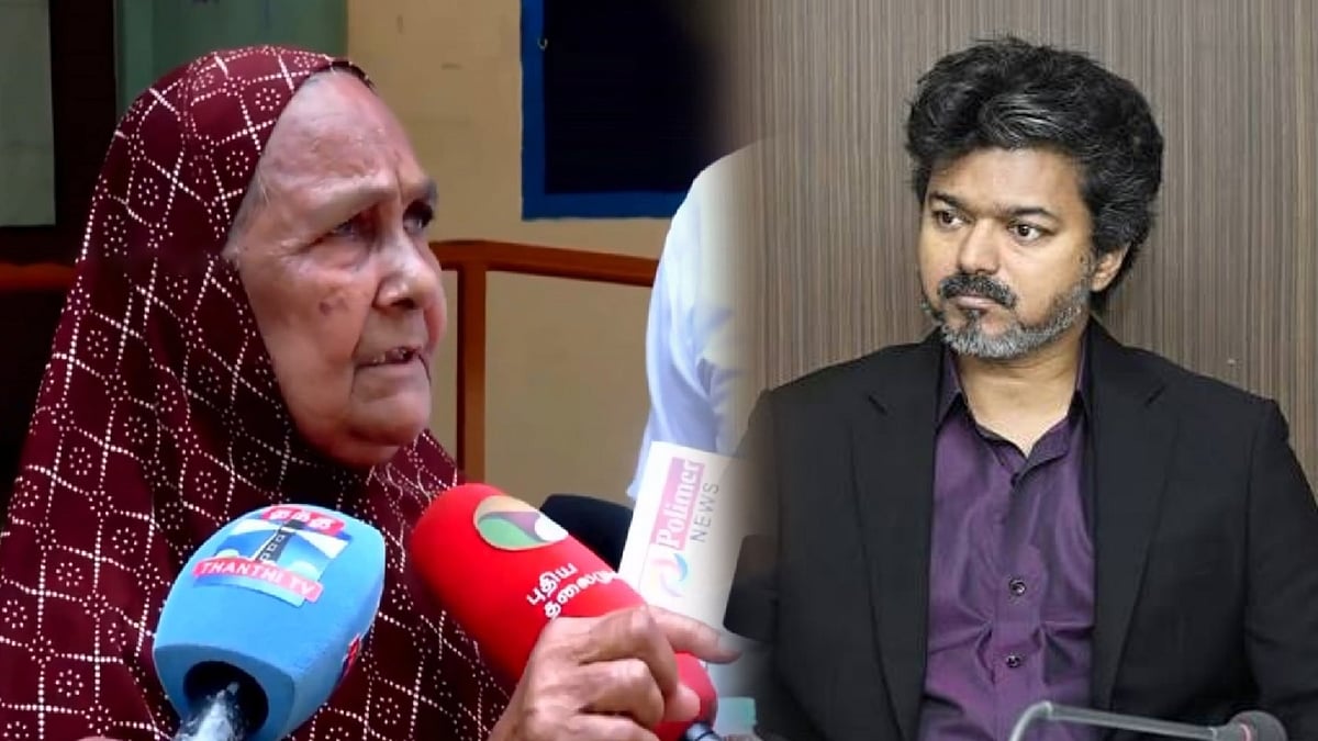 தாராபுரத்தில் தவெக-வின் தில்லுமுல்லு?.. மூதாட்டியை விசில் சின்னத்தில் ஓட்டுப்போடச் சொன்ன அலுவலர்!