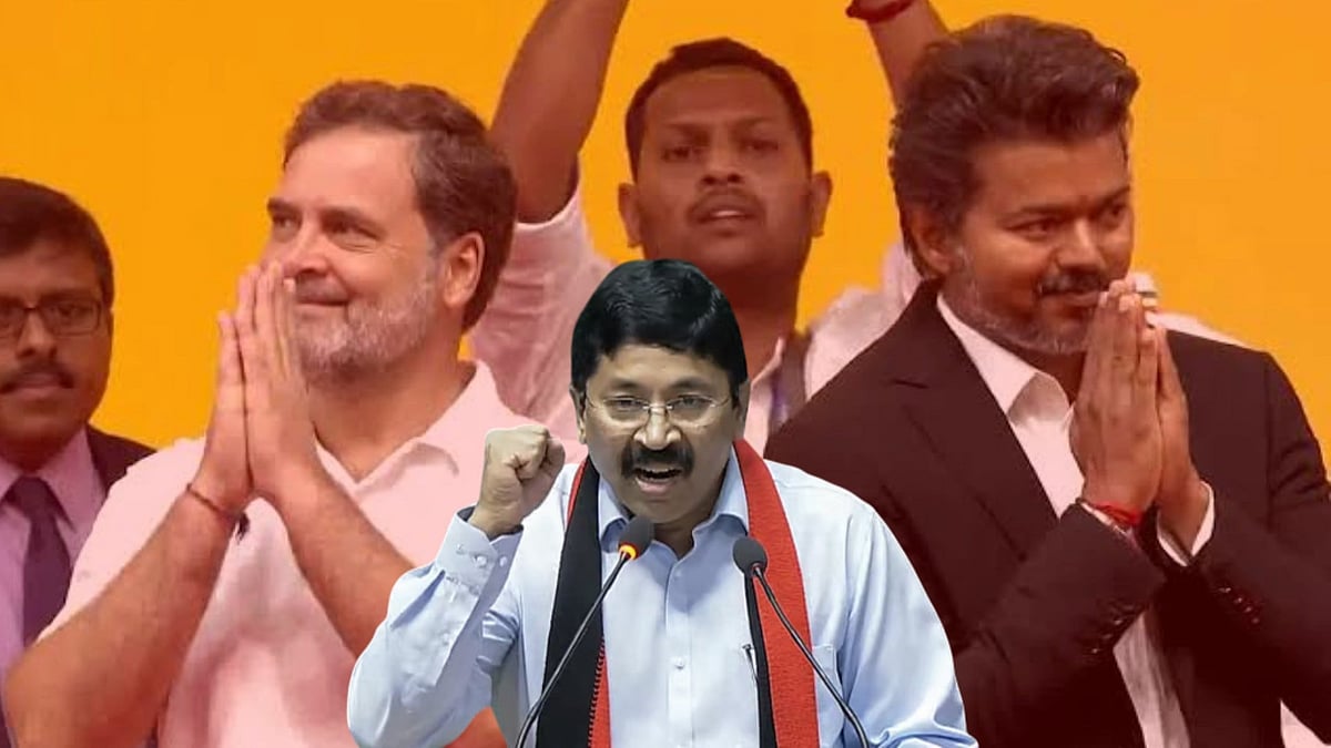 “பாலுக்கு காவல், பூனைக்கு தோழனா?” : விஜய்யின் Double Action-க்கு தயாநிதி மாறன் கண்டனம்!