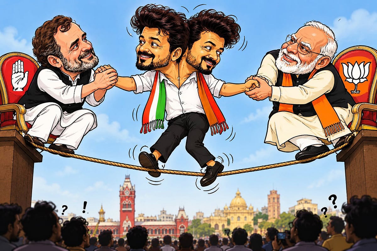 “பாலுக்கு காவல், பூனைக்கு தோழனா?” : விஜய்யின் Double Action-க்கு தயாநிதி மாறன் கண்டனம்!