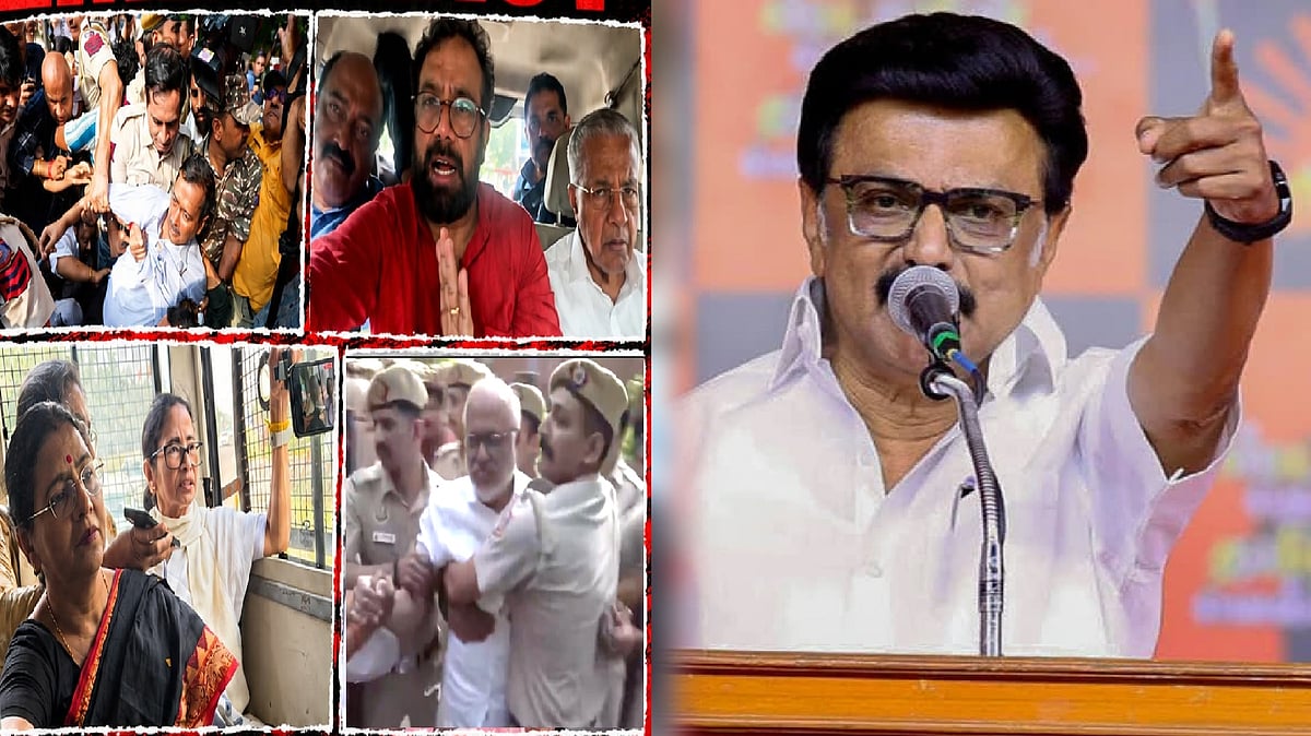 “SIR-க்கு எதிராக போராட்டத்தில் ஈடுபட்டவர்களை உடனடியாக விடுதலை செய்க!” - தி.மு.க தலைவர் மு.க.ஸ்டாலின்!